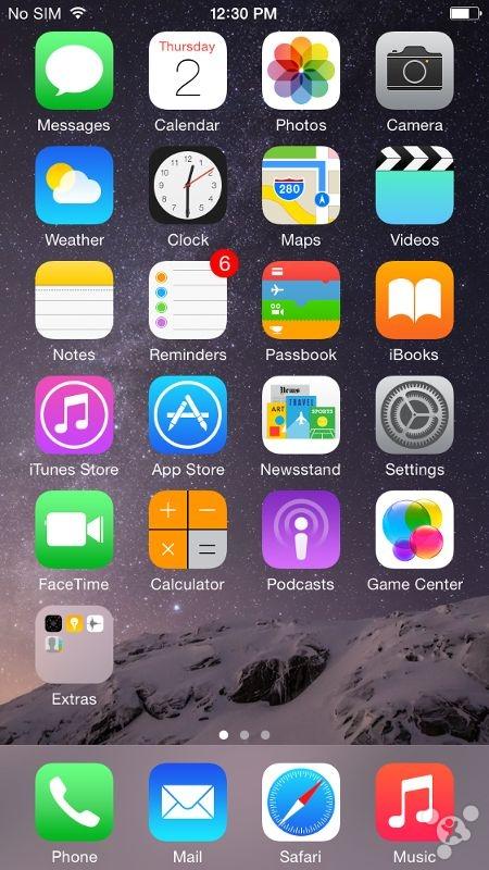 不过 ios 界面并没有应用抽屉,这就给一些用户带来了烦恼,特别是有图片