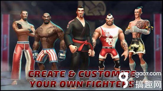 摔角手游《综合格斗联盟》曝光 明年1月全球发