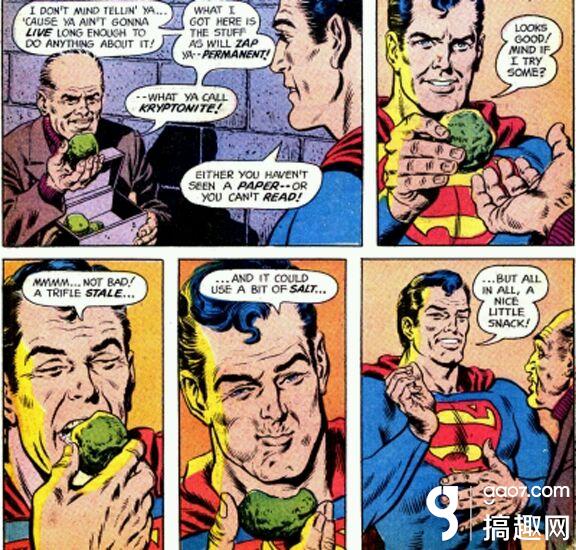 粉色氪石能变成GAY 超人的小秘密