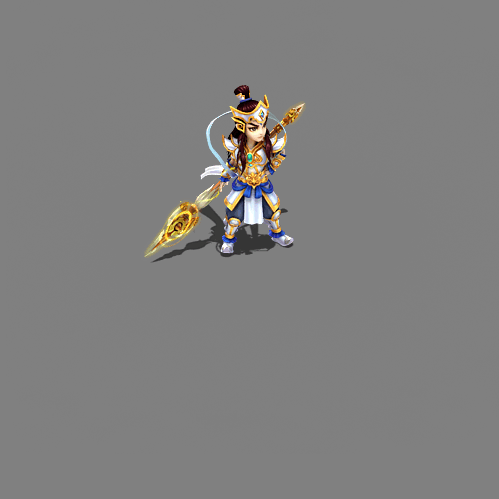 武尊神120级武器发光效果