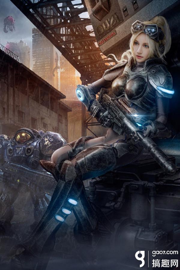 中美混血嫩模kilory 最原版cos雷霆姐-搞趣扒女神