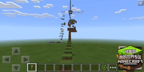 我的世界0 14 0登天128步与坠落地图存档下载 搞趣网