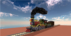 我的世界电脑版1.9蒸汽煤炭小火车建筑存档下载