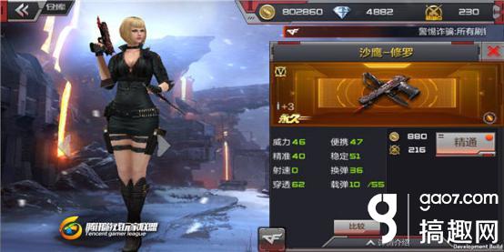 CF手游沙鹰修罗介绍