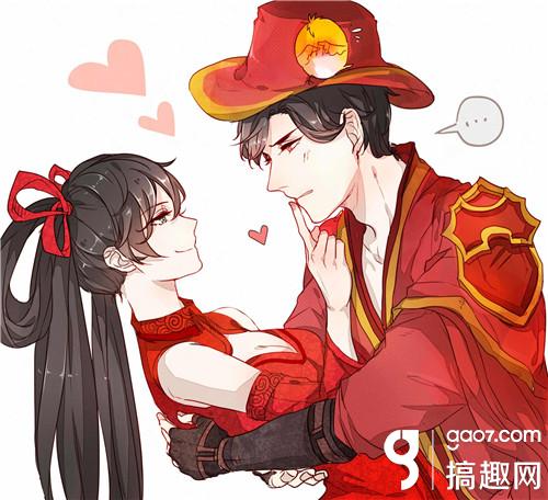 王者荣耀刘备孙尚香同人文笑姻缘 搞趣网