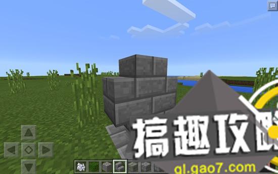 我的世界手机版墓碑怎么做我的世界墓地第一种做法 Minecraft我的世界专区 搞趣网