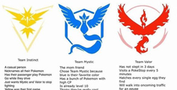 《精灵宝可梦：GO》三大阵营领导人立绘公布红蓝全是妹子